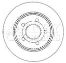 Key Parts Brake Disc Pair Part No -KBD4476