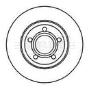 Borg & Beck Brake Disc Pair Part No -BBD5072