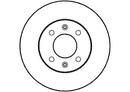 Disctech Brake Disc - Fits Hyundai - ABD2169 - Front Axle