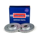 Borg & Beck Brake Disc Pair Part No -BBD5086