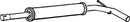 Klarius VW510K - Box With Centre Pipe  - Fits Seat Arosa 1.7SDi