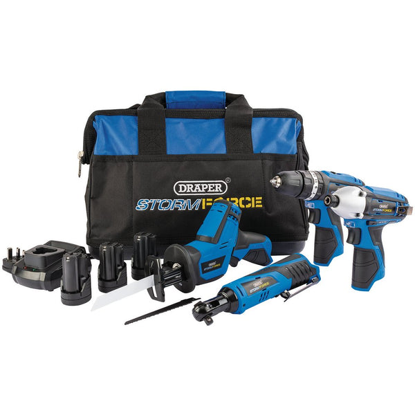 Draper Storm Force  10.8V Power Interchange Kit (9 Piece)