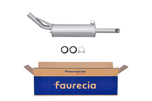 FAURECIA 8LD 366 032-291 Rear Muffler - Easy2Fit® Kit - fits PEUGEOT 406 Break