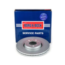 Borg & Beck Brake Disc Single Part No -BBD5815S
