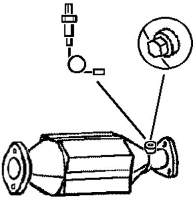 Klarius 370416 - Catalyst Non Type Approved  - Fits Honda CR-V 2.0i