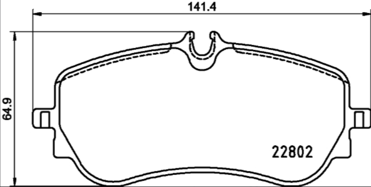 Brembo Brake Pad Set - P85172