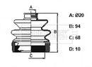 Borg & Beck Cv Joint Boot Kit Part No -BCB6321