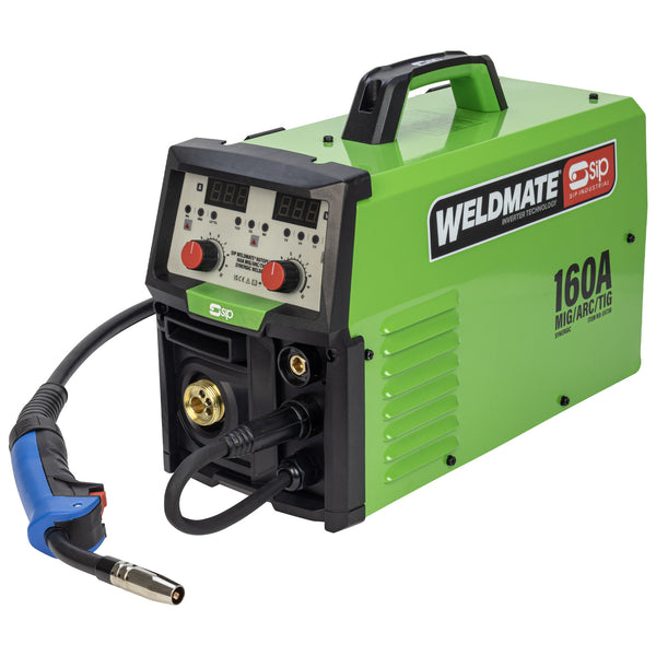 SIP WELDMATE® AUTOPLUS 160A MIG/ARC/TIG Synergic Welder