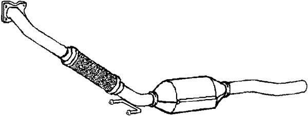 Klarius 322750 - Catalyst Type Approved Withpip  - Fits Skoda Fabia 1.4TDi