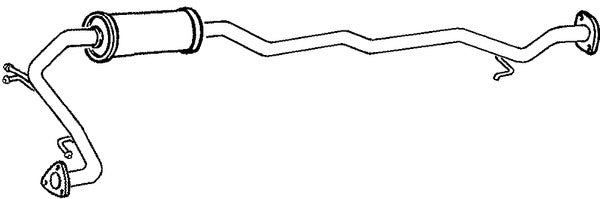 Klarius HA319E - Box With Centre Pipe