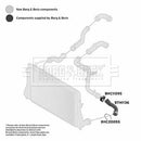 Borg & Beck Turbo Hose Part No -BTH1136