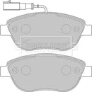 Borg & Beck Brake Pad Set - BBP1717