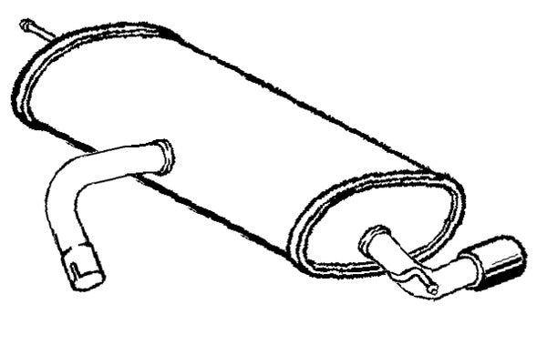 Klarius VW918K - Box With Tail Pipe