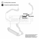 Borg & Beck Turbo Hose Part No -BTH1302