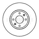 Borg & Beck Brake Disc Pair Part No -BBD4133