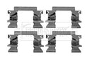 Borg & Beck Fitting Kit - Pads Part No -BBK1472