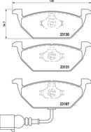 Mintex Brake Pad & Disc Kit fits -Audi Seat Skoda VW MDK0151 (also fits other vehicles)