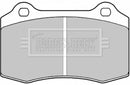 Borg & Beck Rear Brake Pad Set -BBP1823