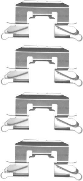 Mintex Brake Fitting Kit fits -Daihatsu Ford Mazda Subaru Suzuki MBA1772 (also fits other vehicles)