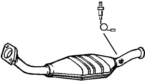 Klarius 370339 - Catalyst Non Type Approved  - Fits Citroen Berlingo 1.4i