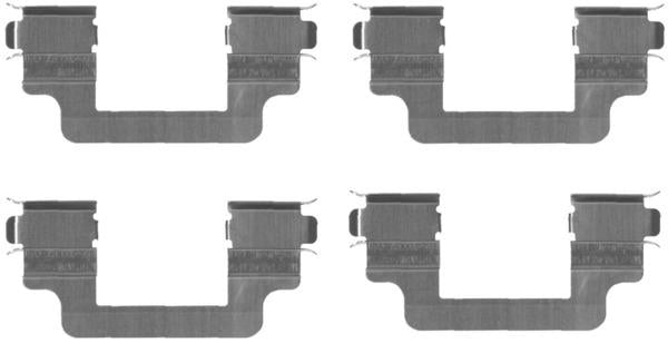 Textar Brake Pad Fitting Kit - 82073500