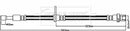 Borg & Beck Brake Hose Part No -BBH8205