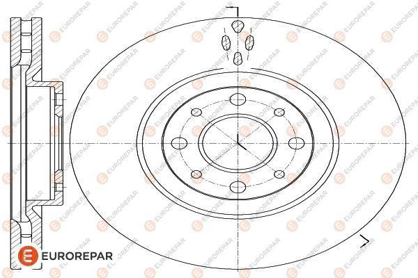 Eurorepar Brake Disc - 1618873680