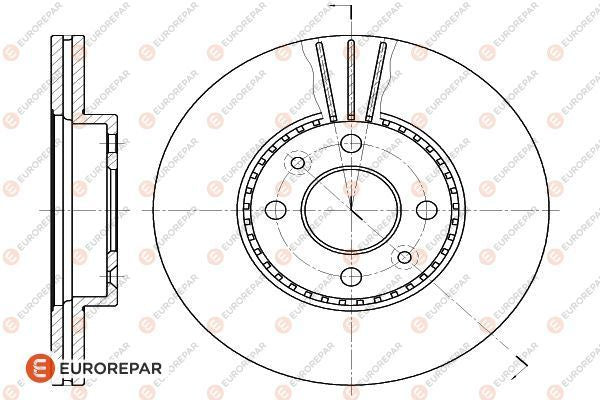 Eurorepar Brake Disc - 1618884880