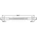 Borg & Beck Brake Hose Part No -BBH6883