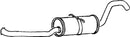 Klarius VO213Q - Box With Centre Pipe  - Fits Volvo 960 3.0