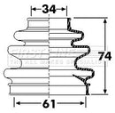 First Line Cv Joint Boot Kit Part No -FCB6262
