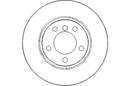 Disctech Brake Disc - Fits Bmw - ABD2604 - Front Axle
