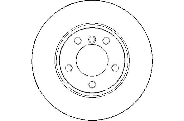Disctech Brake Disc - Fits Bmw - ABD2604 - Front Axle