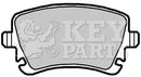 Key Parts Brake Pad Set -KBP2139
