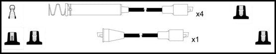 ElectroSpark Ignition Lead Set - OEK125