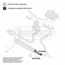 Borg & Beck Turbo Hose Part No -BTH1040