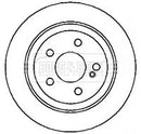 Borg & Beck Brake Disc Pair Part No -BBD4354