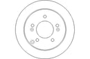 Disctech Brake Disc - Fits Hyundai, Ldv - ABD3012 - Rear Axle