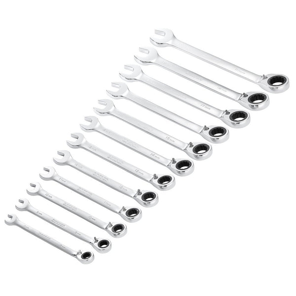 Draper 12Pc Rev. Ratching Spanner Set - 27692