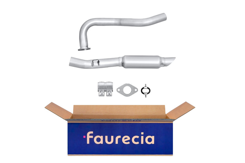FAURECIA 8LD 366 031-851 Rear Muffler - Easy2Fit® Kit - fits PEUGEOT 504