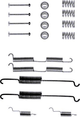 Textar Brake Shoe Fitting Kit - 97009000