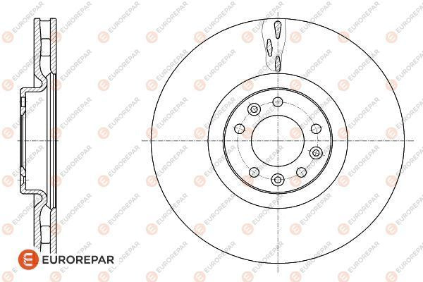 Eurorepar Brake Disc - 1618864280