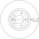 Borg & Beck Brake Disc - BBD6243S
