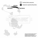 Borg & Beck Turbo Hose Part No -BTH1129