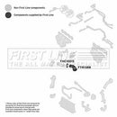 First Line Turbo Hose Part No -FTH1388