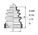 Borg & Beck Cv Joint Boot Kit Part No -BCB6354