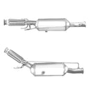 BM Cats Approved Diesel Catalytic Converter & Silicon Carbide (SiC) DPF - BM11235HP with Fitting Kit - FK11235