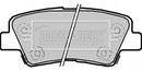 Borg & Beck Rear Brake Pad Set -BBP2220
