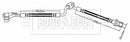 Borg & Beck Brake Hose Part No -BBH7485