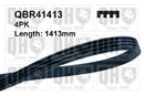QH V-Ribbed Drive Belt - QBR41413